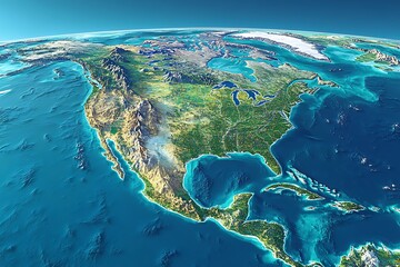 North America from Space