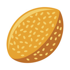 illustration-of-sesame-seeds-isolated-on-white-bac (4).eps