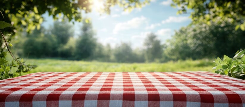 Picnic Tablecloth, Sunny Park