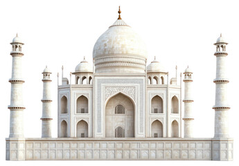 PNG Taj mahal landmark architecture building.