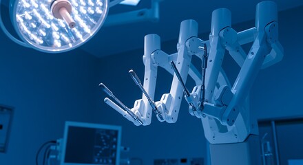 Robotic Surgical Arm in a Modern Operating Room