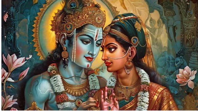 Bhagwan Rama and sita 