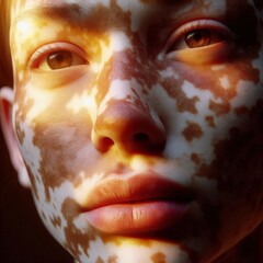 Fototapeta premium Close-up Portrait, Unique Skin