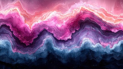 Abstract layered rock formations