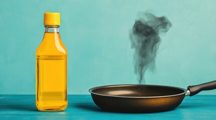 The dangers of vegetable oil affecting the body and heart. Diseases caused by excessive consumption of overheated oils. The causes of obesity and high cholesterol.