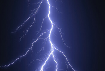 bright lightning strike illuminates sky raw power and beauty of thunderstorm