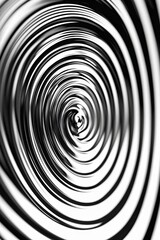 Obraz premium Vertical Black and white lines vortex speed texture effect.