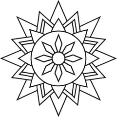 Obraz premium native American mandala