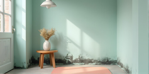 Mold Growth on Interior Wall
