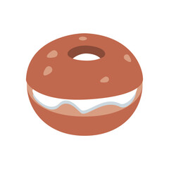 Cream-Filled Donut