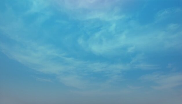 a cloudscape with a dreamy and calming vibe featuring blue sky and light clouds. it is a picture perfect image that can be used for backgrounds and artistic projects 3D loop 4K Motion video