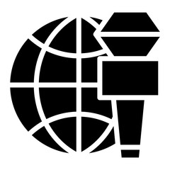 global news vector icon