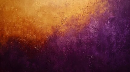 Obraz premium 43. A sophisticated mix of warm amber fading into dusk purple, creating a rich and artistic effect