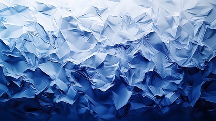 Obraz premium 45. A crisp and minimal gradient blending ice gray into royal blue, evoking professionalism