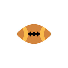 Rugby colored icon