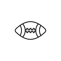 Rugby line icon