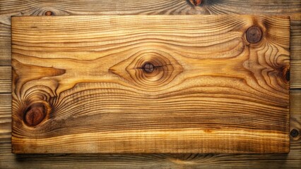 Wooden plank surface with natural knots and irregular grain pattern, organic materials, lumber, wooden surfaces, rustic patterns