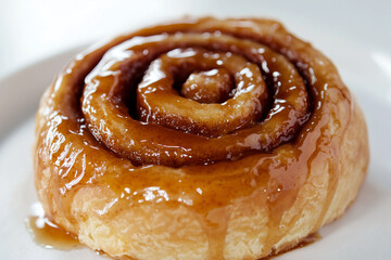 Fototapeta premium Delicious Cinnamon Roll Dessert