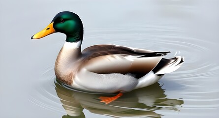 Obraz premium duck on the water