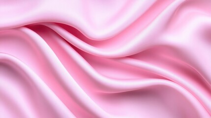 Obraz premium Blush Pink Silk Texture Background, Top View, High-Resolution Photography, Subtle and Refined Detailing.