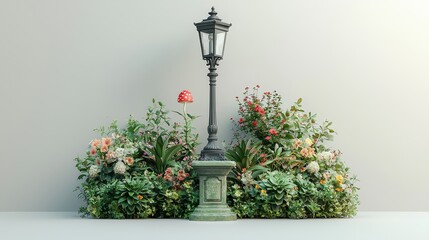 Urban Garden Design Mockup