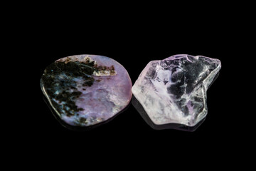 purple variety of quartz, widely used as a gemstone and known for its vibrant color.