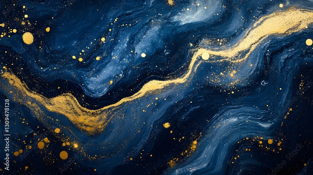 Leinwandbilder mesmerizing cosmic swirl a captivating abstract artwork that transports the viewer into a realm of c