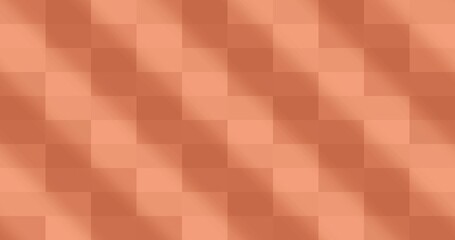 Textured Peach Checkered Pattern
