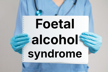 Foetal alcohol syndrome title: disease doctor background