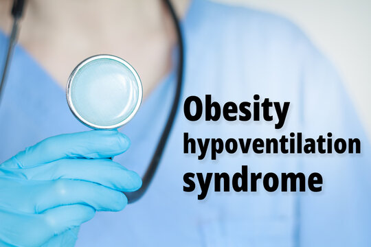 Obesity hypoventilation syndrome text title diagnoses pulmonary diseases