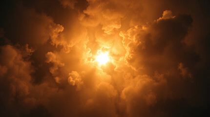  cosmic cloud of dust and gas illuminated by a nearby star, creating an ethereal nebula | generative AI