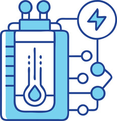 chemicals energy vector illustration