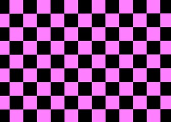 black and pink wallpaper, pink pattern, gingham background, pink squares, black and pink chess, black and pink checkers, chess, squares, fabric, pink background, banner, modern backgrplai, pink plaid