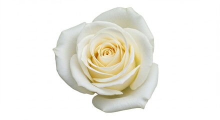 Fototapeta premium Softly lit creamy rose blooms elegantly. AI Generated