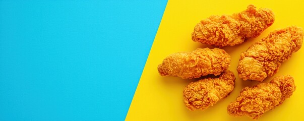 Indulge in the ultimate comfort food with these tantalizing spicy crispy chicken strips, perfectly golden brown and juicy A classic of American cuisine, these chicken strips are irresistible Discover