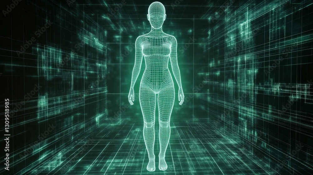 Fototapete animation human anatomy graphics digital compositing graphic design science 3d modeling