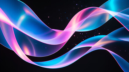 Futuristic Holographic Light Waves