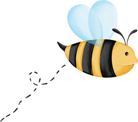 watercolor Bee