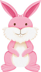 watercolor Rabbit 