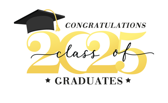 Class of 2025 vector illustration. Festive celebration design for graduation events and announcements. Congratulations graduates design template for social media posts to honor graduates.