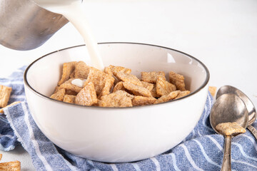 Cinnamon toast crunch cereal breakfast