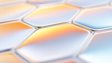 Hexagonal Pattern with Gradient Colors