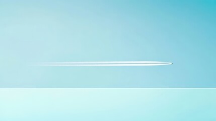 Tranquil Ocean Surface with Subtle Horizon and Soft Color Gradient Under Diffused Light