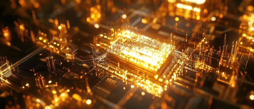 An ultraadvanced quantum chip with superconducting circuits, highperformance AI computing