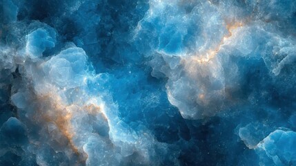 Obraz premium Abstract Cosmic Nebula Formation