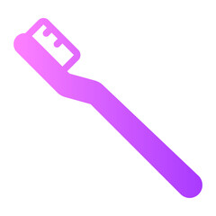 dental hygiene gradient icon