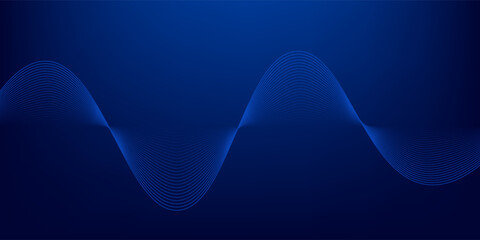 Dot blue wave light screen gradient texture background. Abstract technology big data digital background.