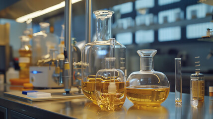 laboratory test tubes