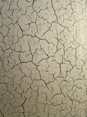 Natural authentic crackles in a surface background