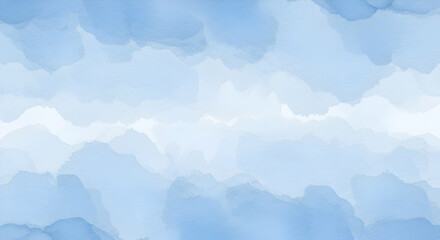 Fototapeta premium Abstract Watercolor Background with Soft Blue Shades for Creative Projects